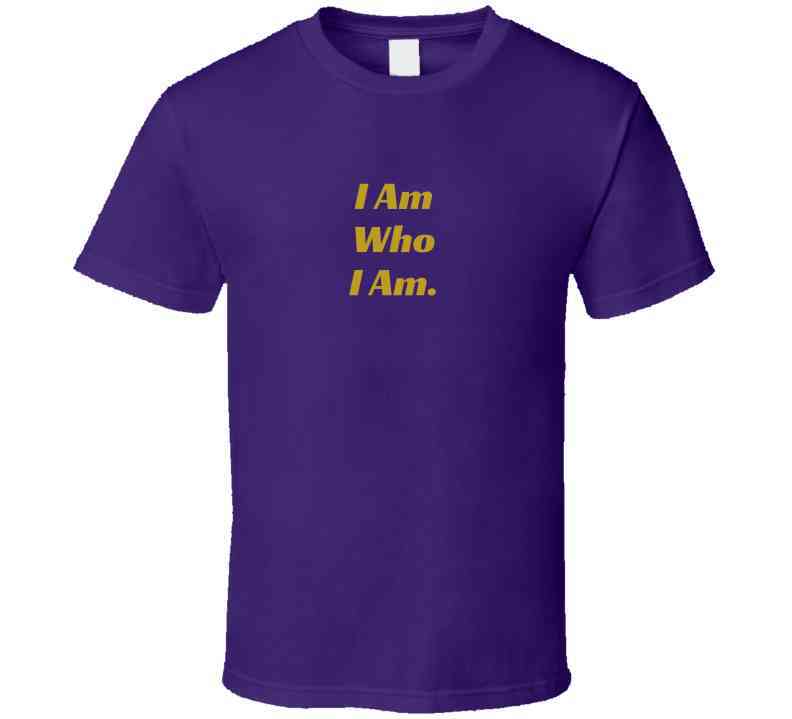 I Am Who I Am - Confident Statement Shirt - Unisex - Smith's Tees