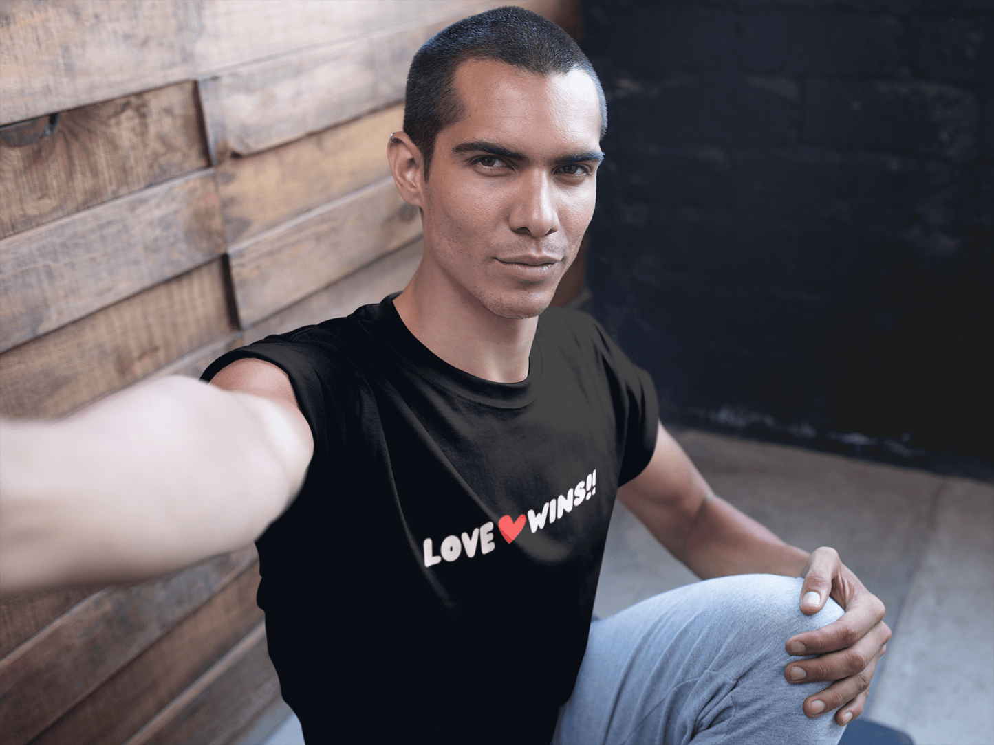 Love Wins Statement Shirt - Pride Day - Valentine's Day T-Shirt - Unisex - Smith's Tees