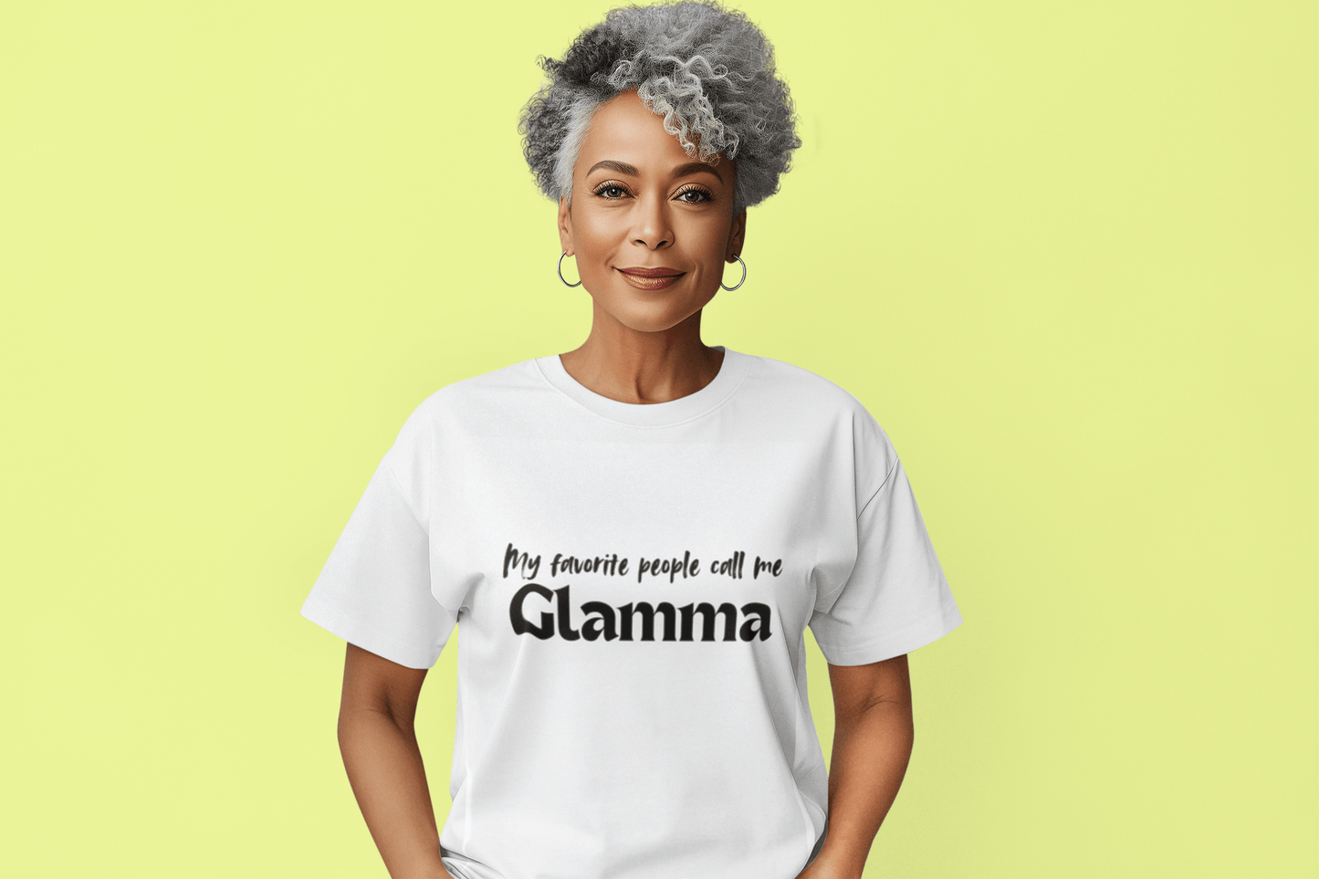 My Favorite People Call Me Glamma - Women's Statement Shirt - Smith's Tees