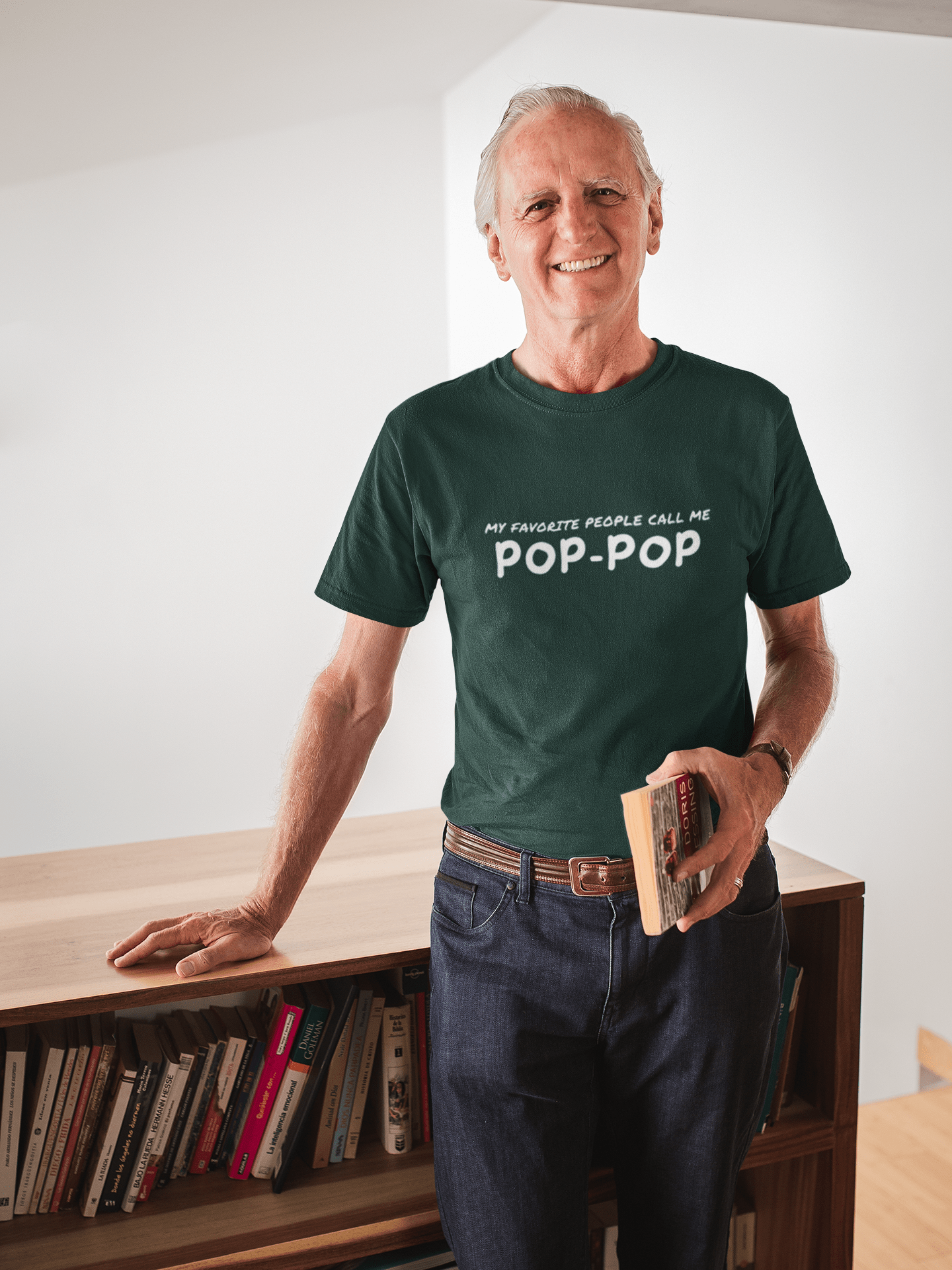 My Favorite People Call Me Pop Pop - Statement Shirt - Mens - Smith's Tees