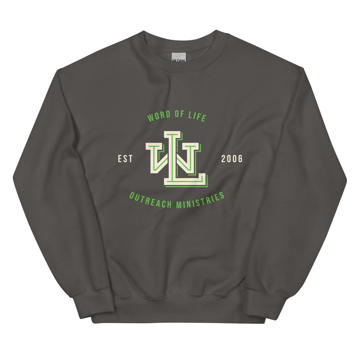Word Of Life Outreach Ministries Signature Crest Sweatshirt - Unisex - Smith's Tees