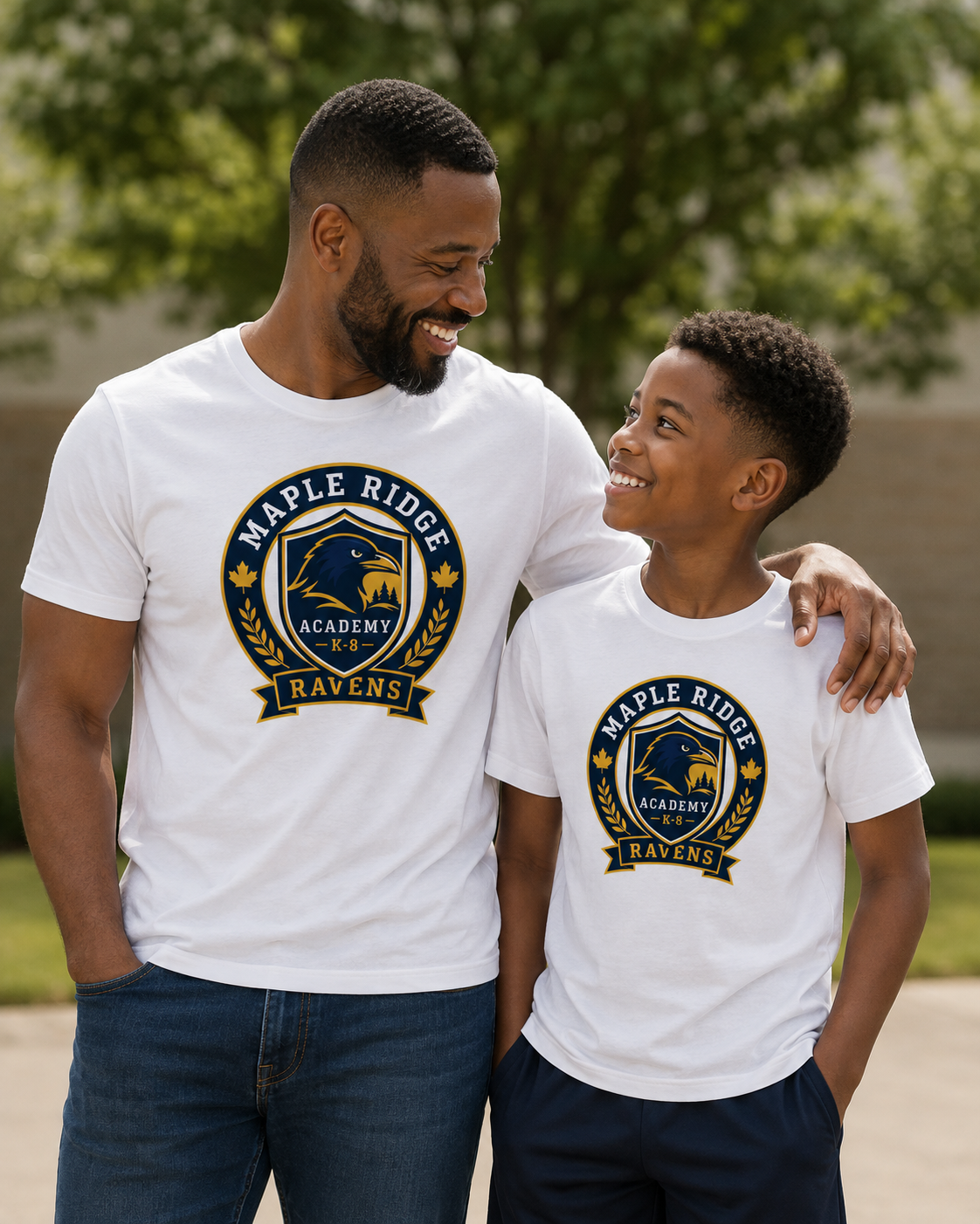 Maple Ridge Sample Logo Tee