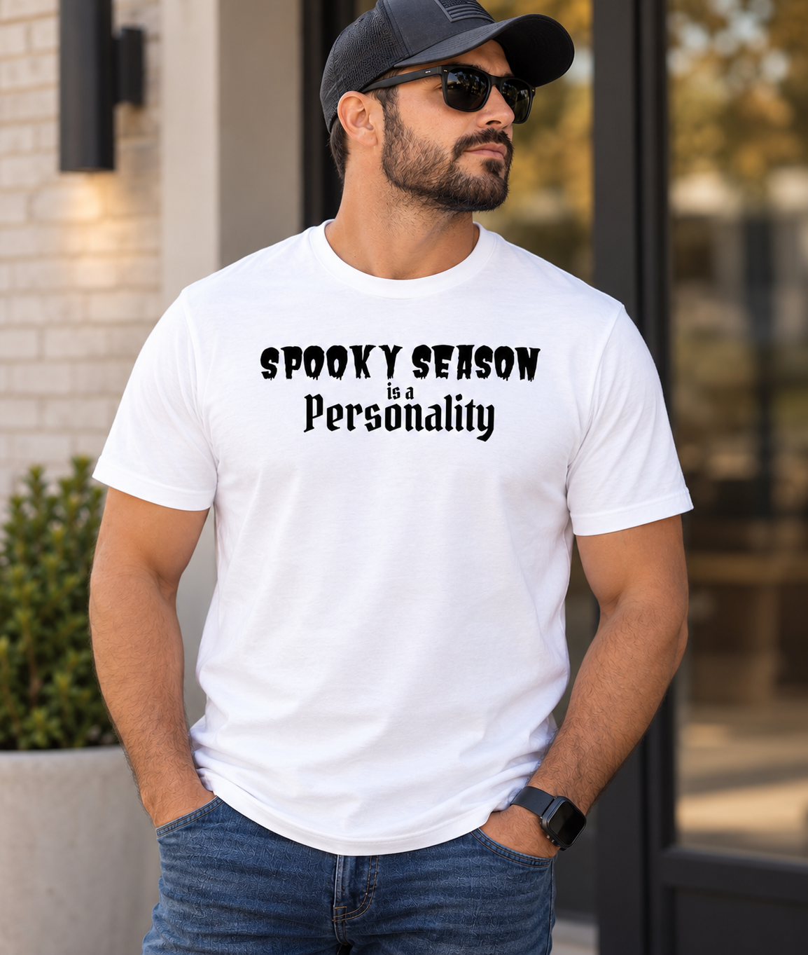 Spooky Season is a Personality | Halloween Graphic Tee |Unisex