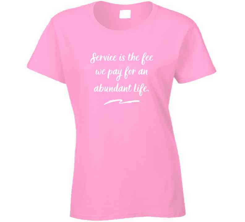 Abundant Life - Inspirational Statement Shirt - Women's - Smith's Tees