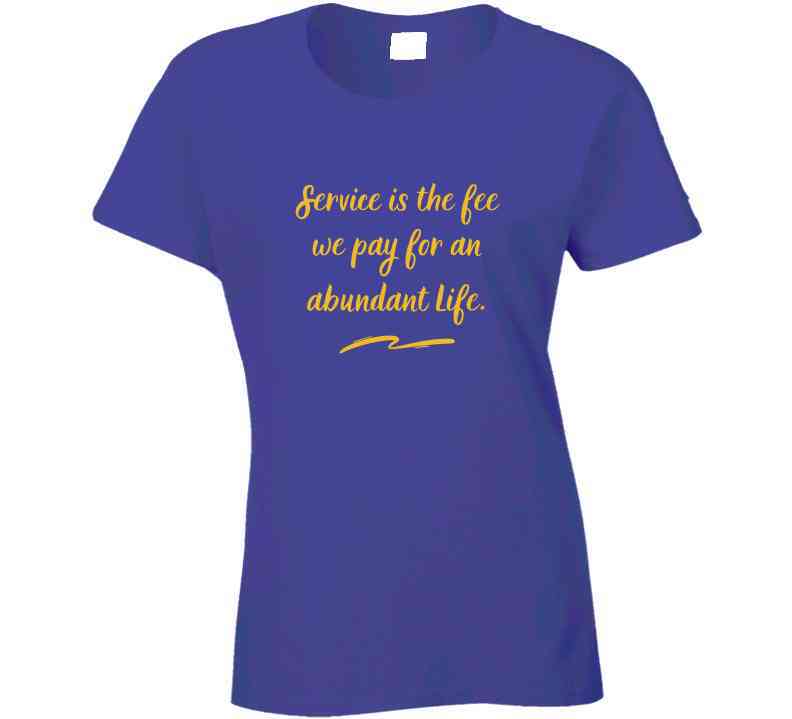 Abundant Life - Inspirational Statement Shirt - Women's - Smith's Tees