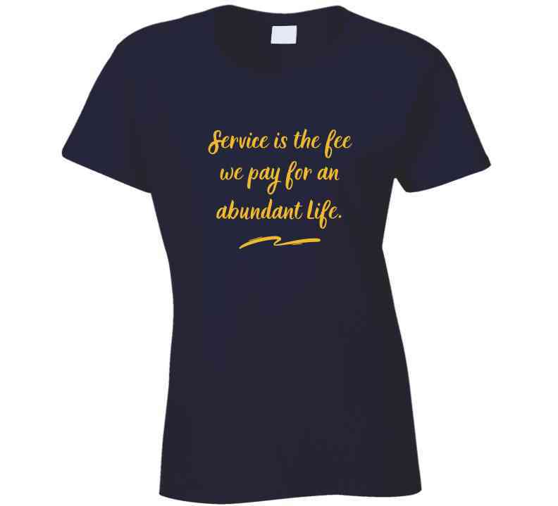 Abundant Life - Inspirational Statement Shirt - Women's - Smith's Tees