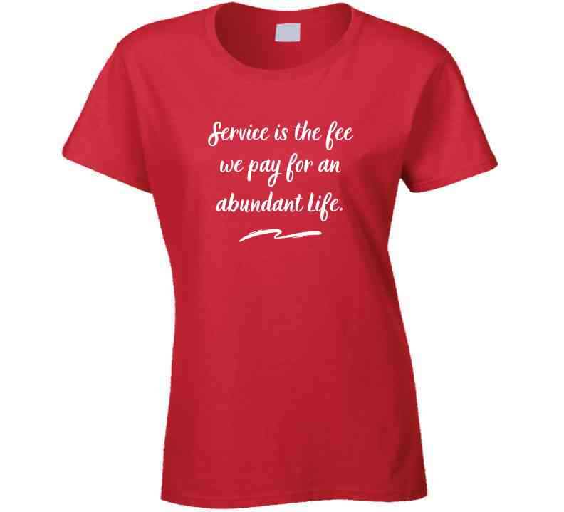 Abundant Life - Inspirational Statement Shirt - Women's - Smith's Tees