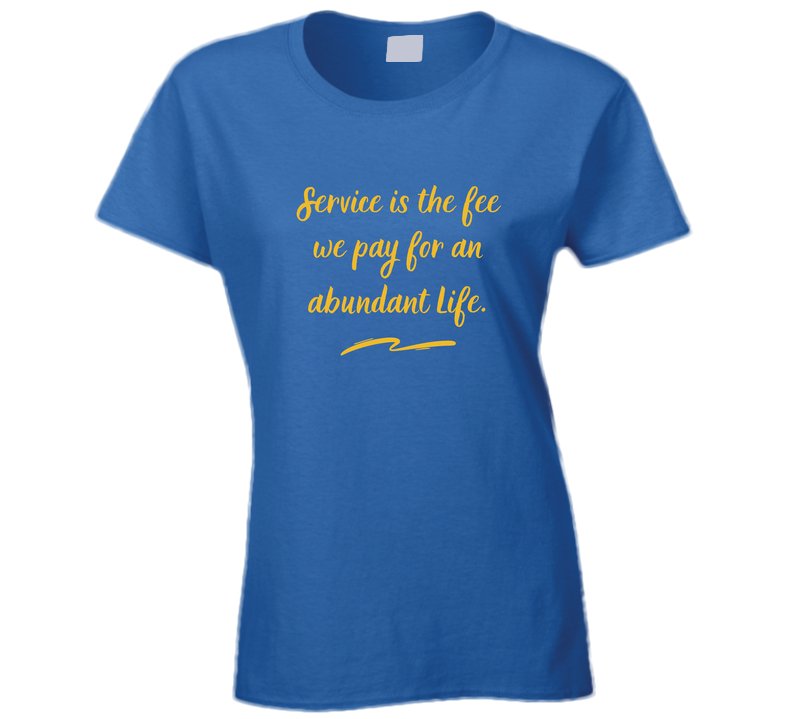 Abundant Life - Inspirational Statement Shirt - Women's - Smith's Tees