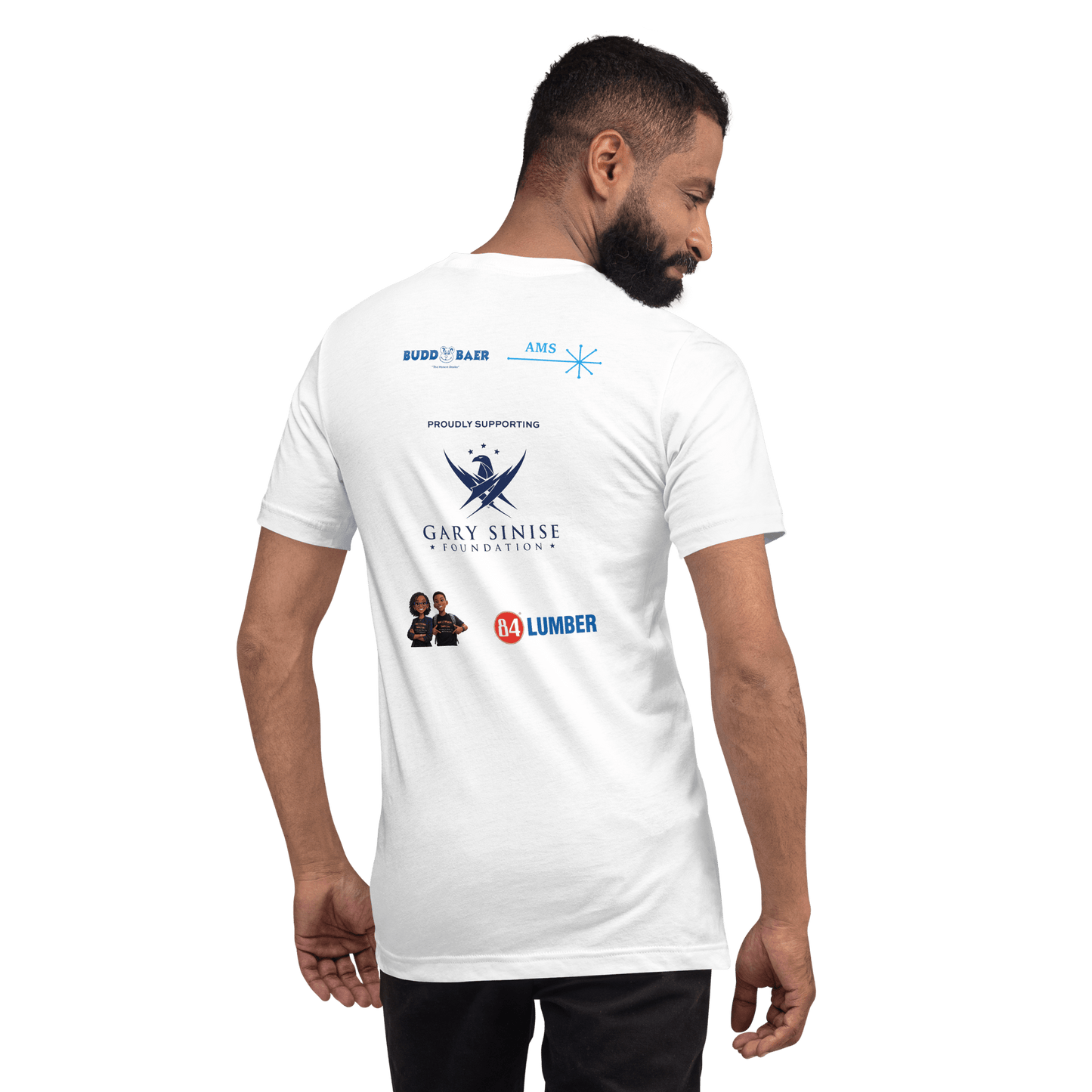 Blood Stripes Crossed Pistols | Promotional Graphic Tee | Unisex - Smith's Tees