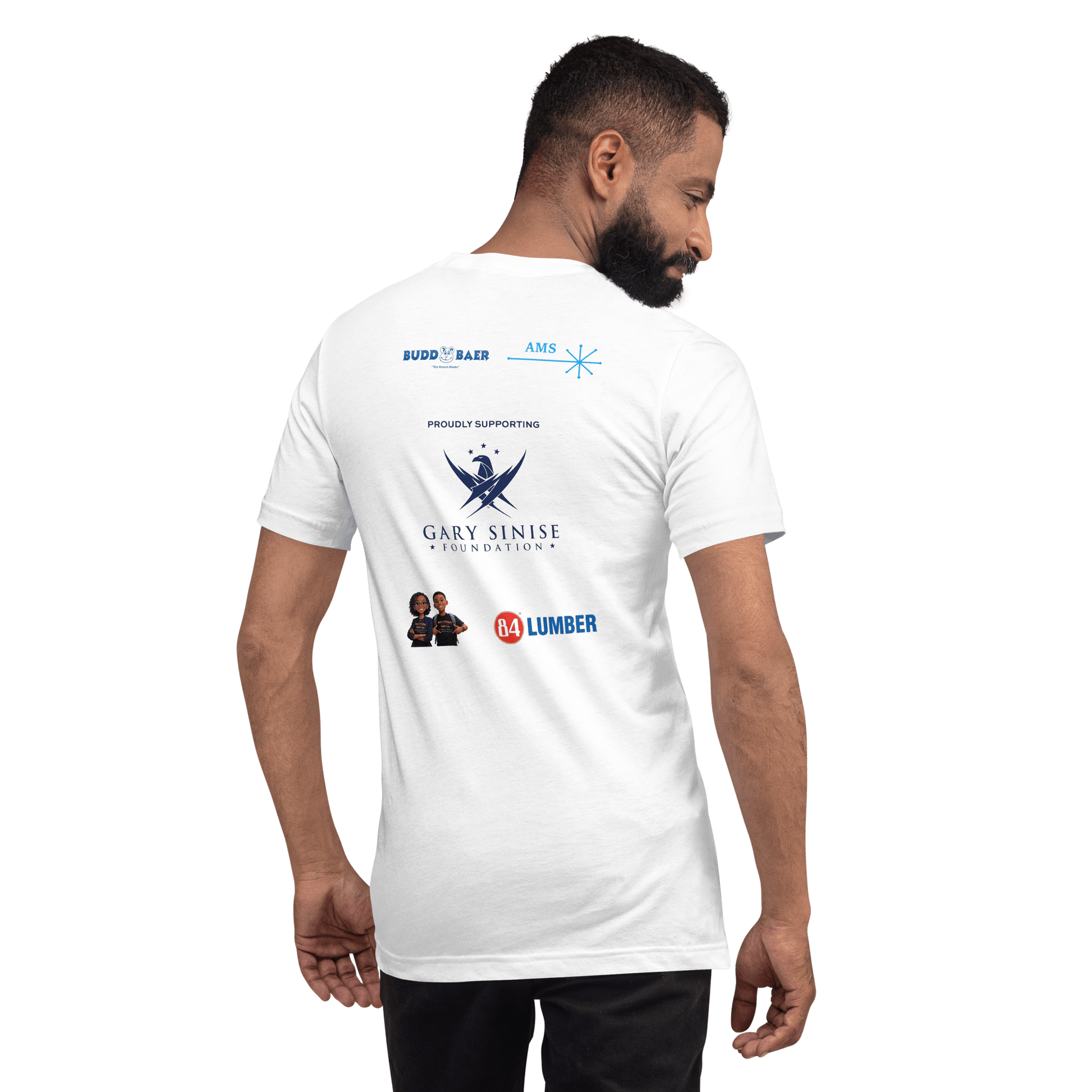 Blood Stripes Crossed Pistols | Promotional Graphic Tee | Unisex - Smith's Tees