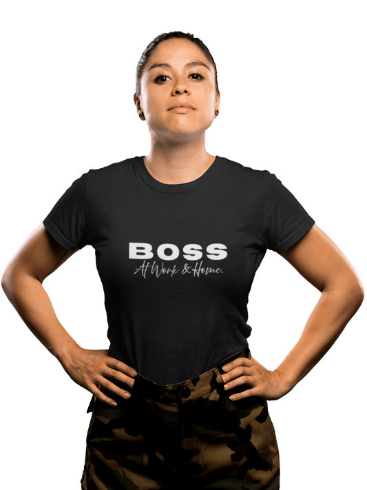Boss At Work & Home - Statement Shirt - Women's - Smith's Tees