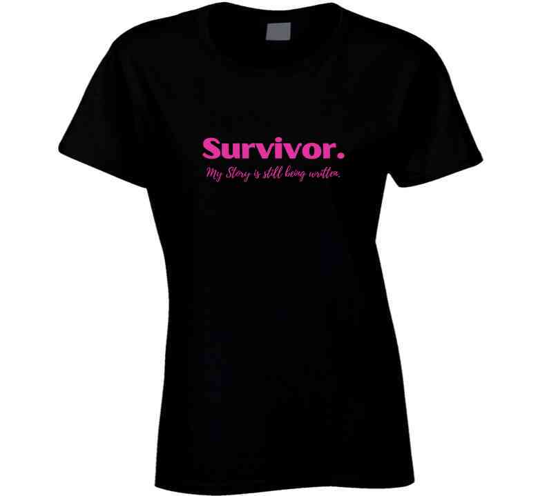 Breast Cancer Survivor - Inspiring Statement Shirt - Smith's Tees