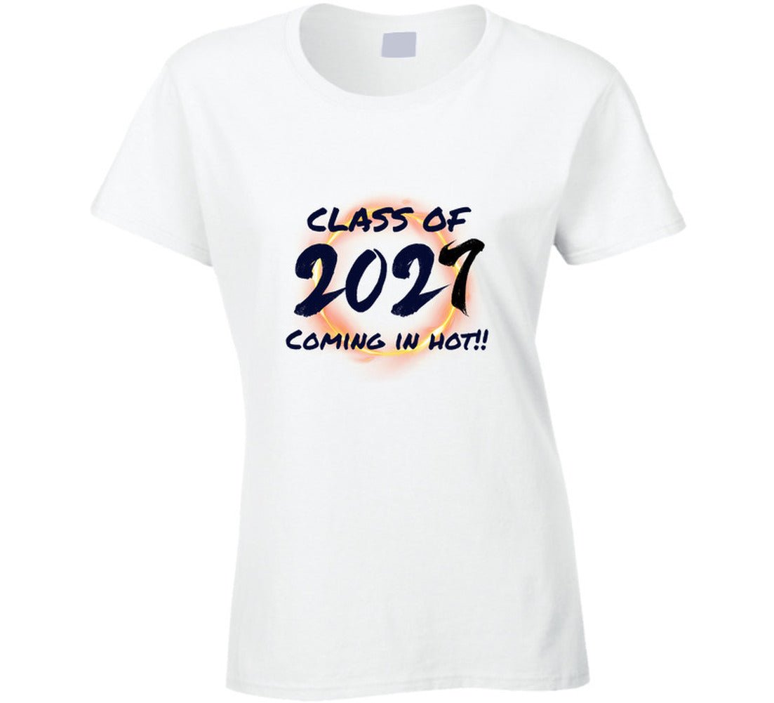 Class of 2027 Coming in Hot T-Shirt | Senior Year Statement Tee | Unisex - Smith's Tees