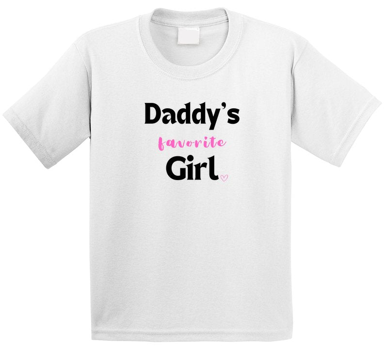 Daddy's Favorite Girl - Cute Statement Shirt - Big Girls - Smith's Tees