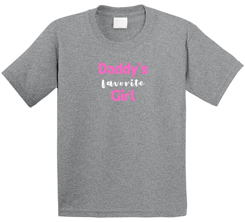 Daddy's Favorite Girl - Cute Statement Shirt - Big Girls - Smith's Tees