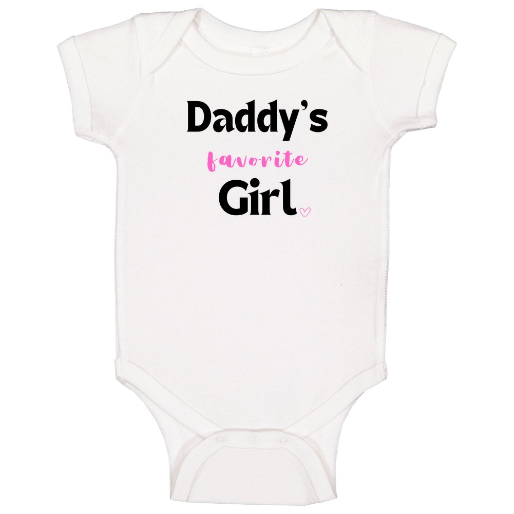 Daddy's Favorite Girl - Infant Bodysuit - Girls - Smith's Tees