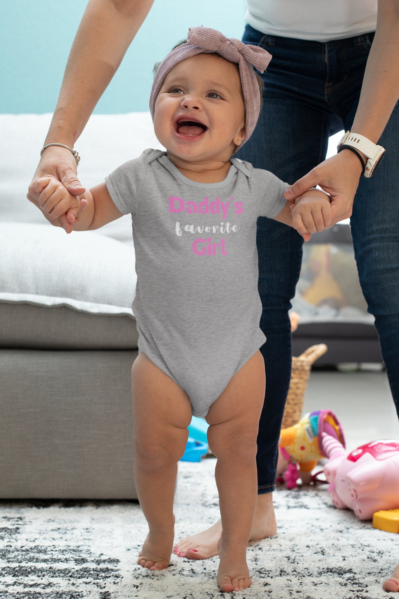 Daddy's Favorite Girl - Infant Bodysuit - Girls - Smith's Tees