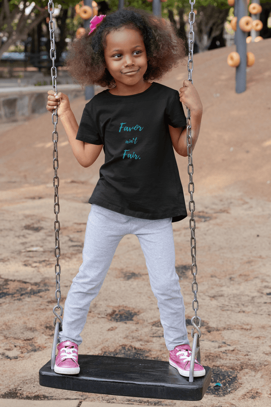 Favor Ain't Fair - Faith - Based Statement T-Shirt | Inspirational Tee | Family Sizes - Smith's Tees