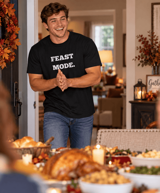 Feast Mode - Funny Statement T-Shirt | Foodie Tee | Unisex - Smith's Tees