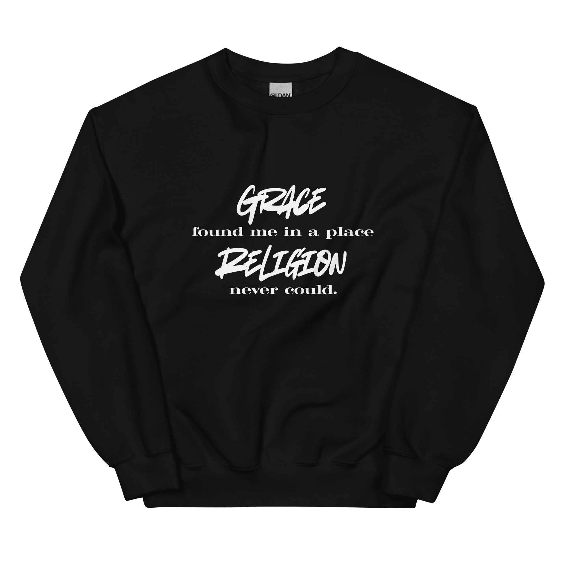 Grace Found Me Sweatshirt - Smith's Tees