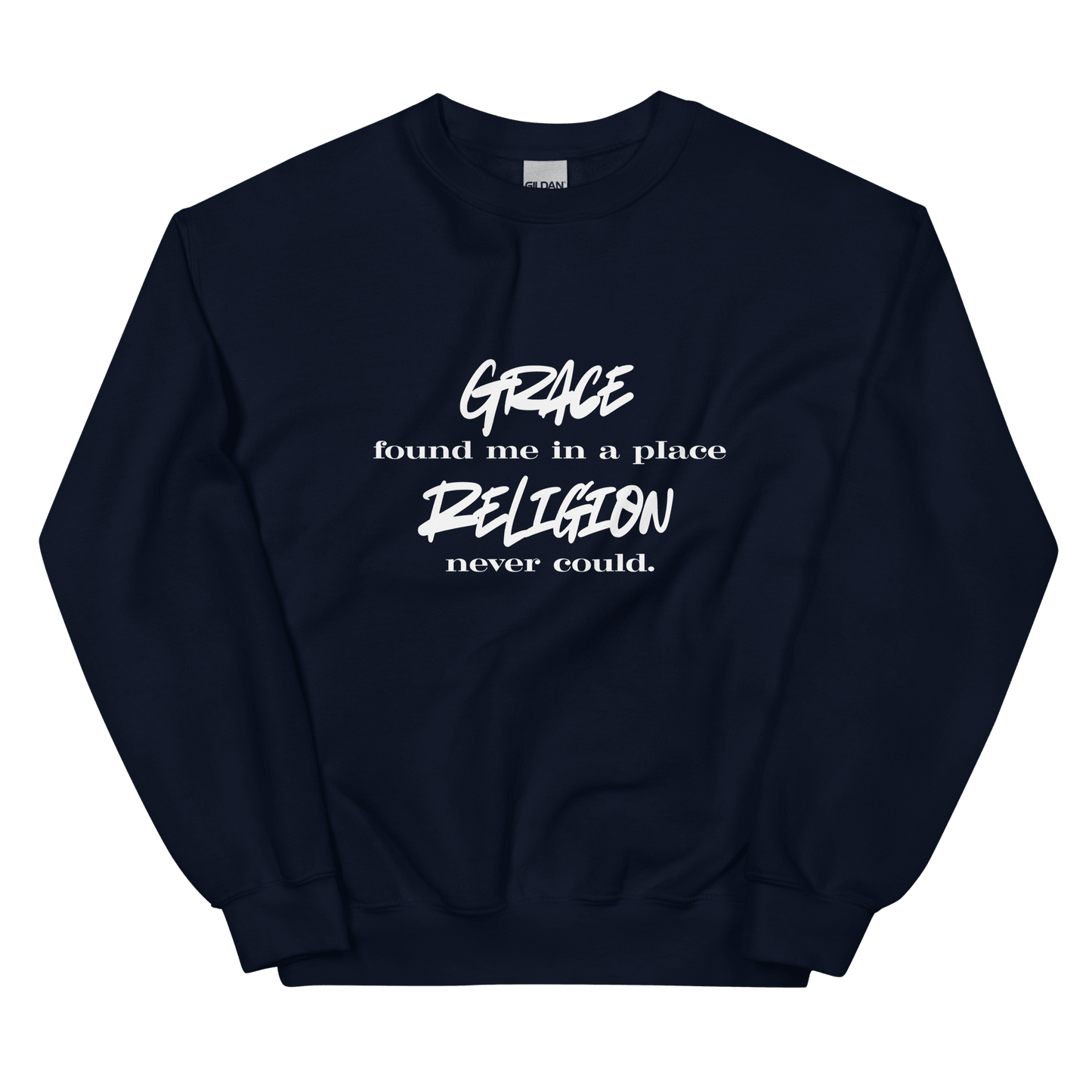 Grace Found Me Sweatshirt - Smith's Tees