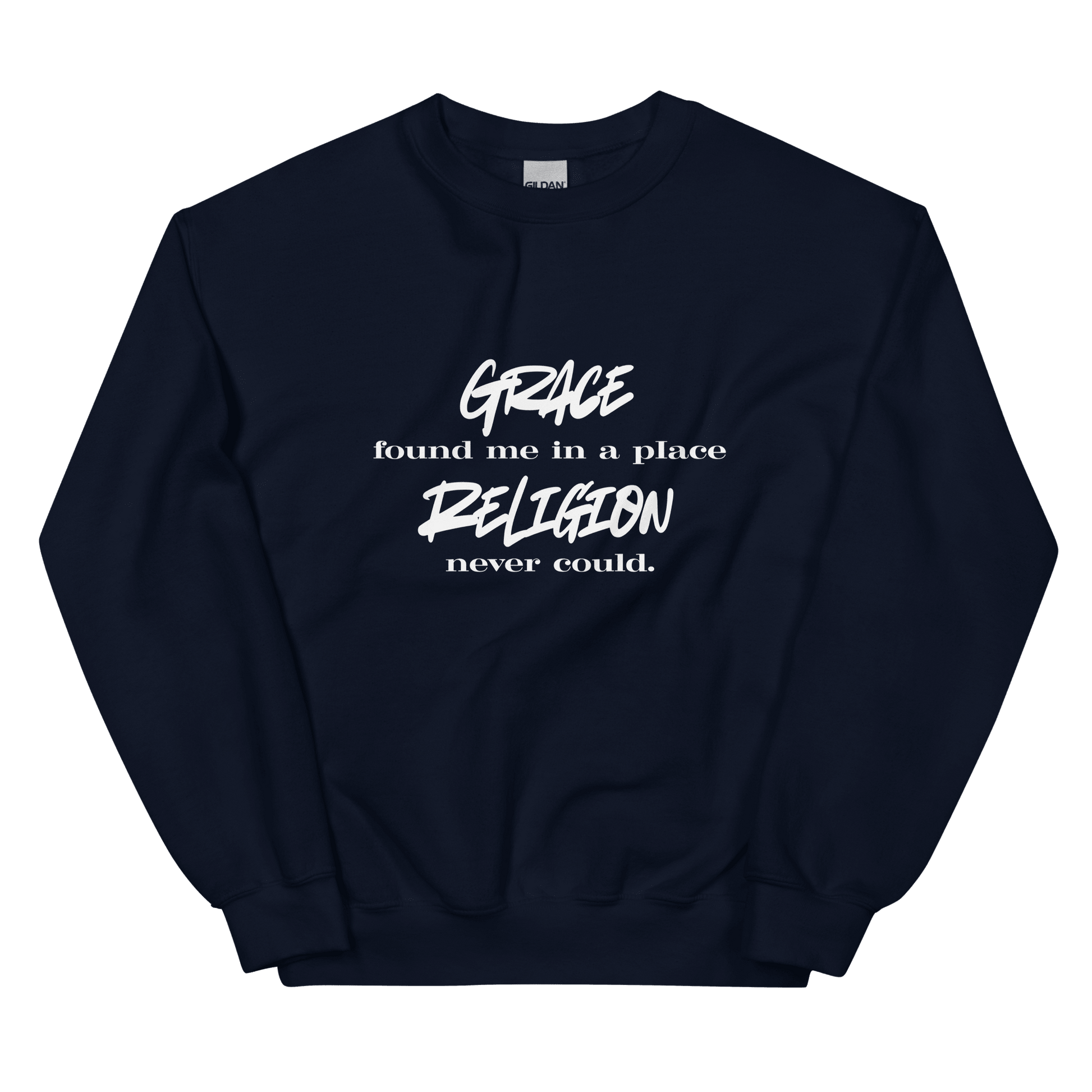 Grace Found Me Sweatshirt - Smith's Tees