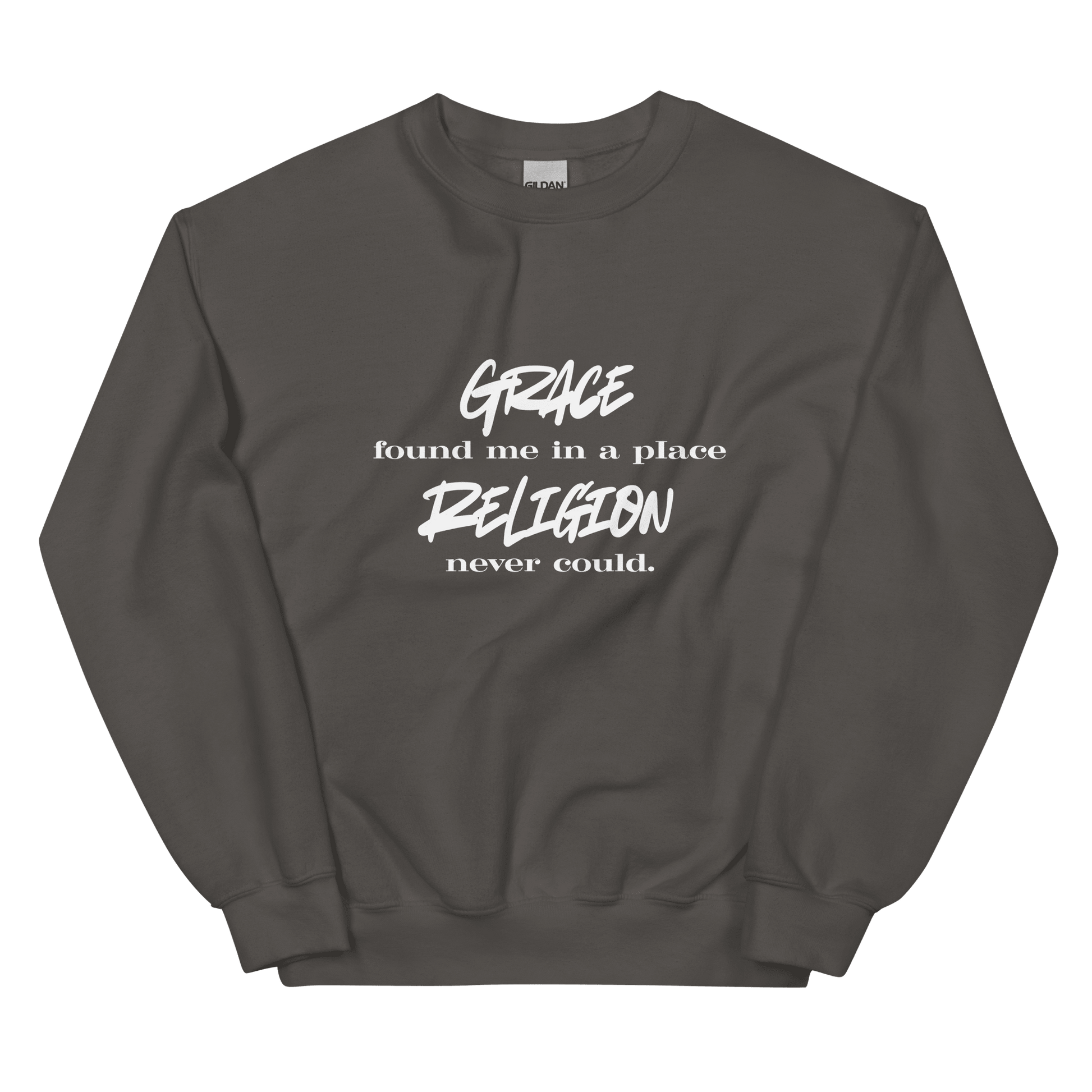 Grace Found Me Sweatshirt - Smith's Tees