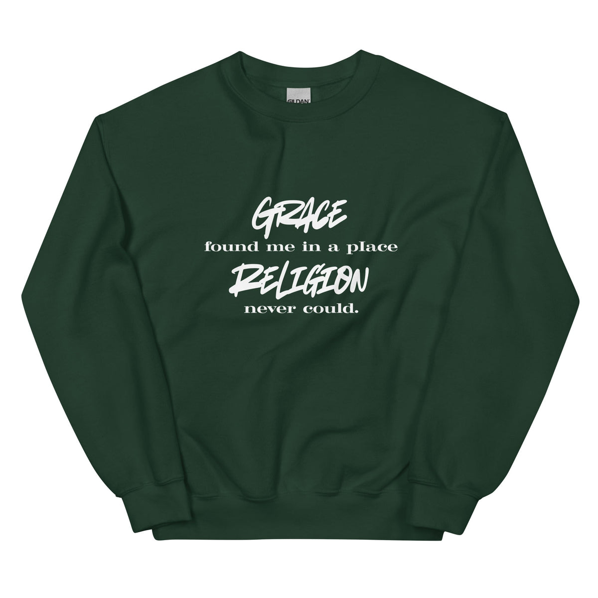 Grace Found Me Sweatshirt - Unisex - Smith's Tees