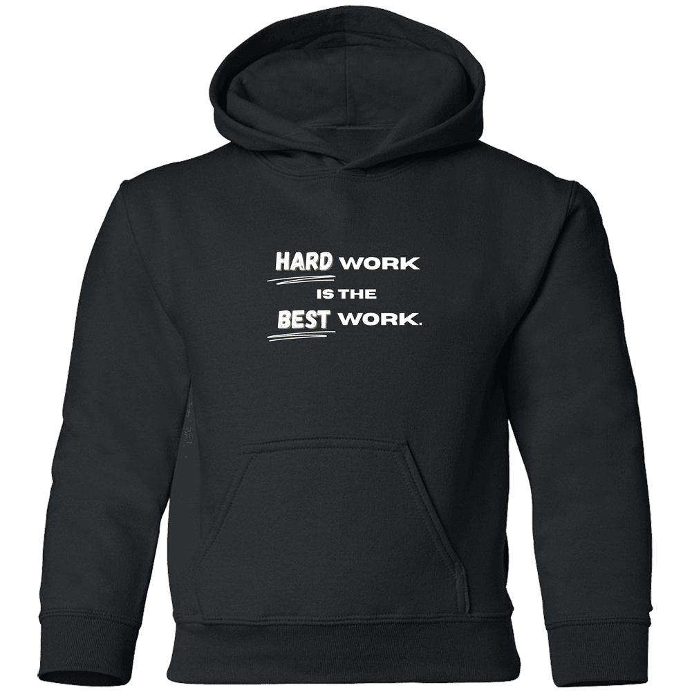 Hard Work Youth Youth Hoodie - Smith's Tees