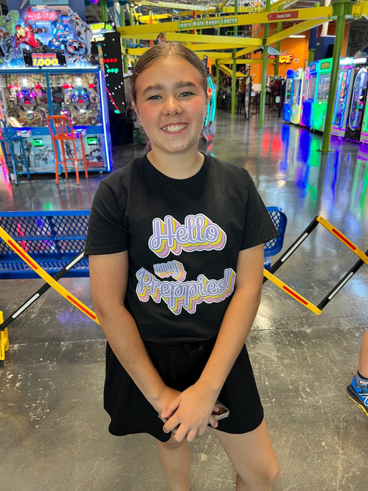 Hello My Preppies - Trendy Statement T-Shirt |Tween Tee| Women - Smith's Tees
