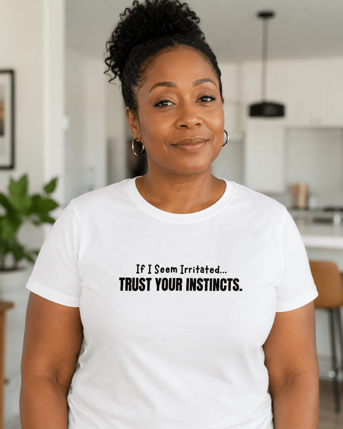 If I Seem Irritated Trust Your Instincts Shirt – Funny Perimenopause Tee - Smith's Tees
