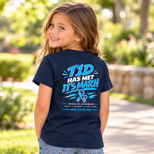 Insulin Avengers Kids' T-Shirt | Type 1 Diabetes Awareness | Unisex - Smith's Tees