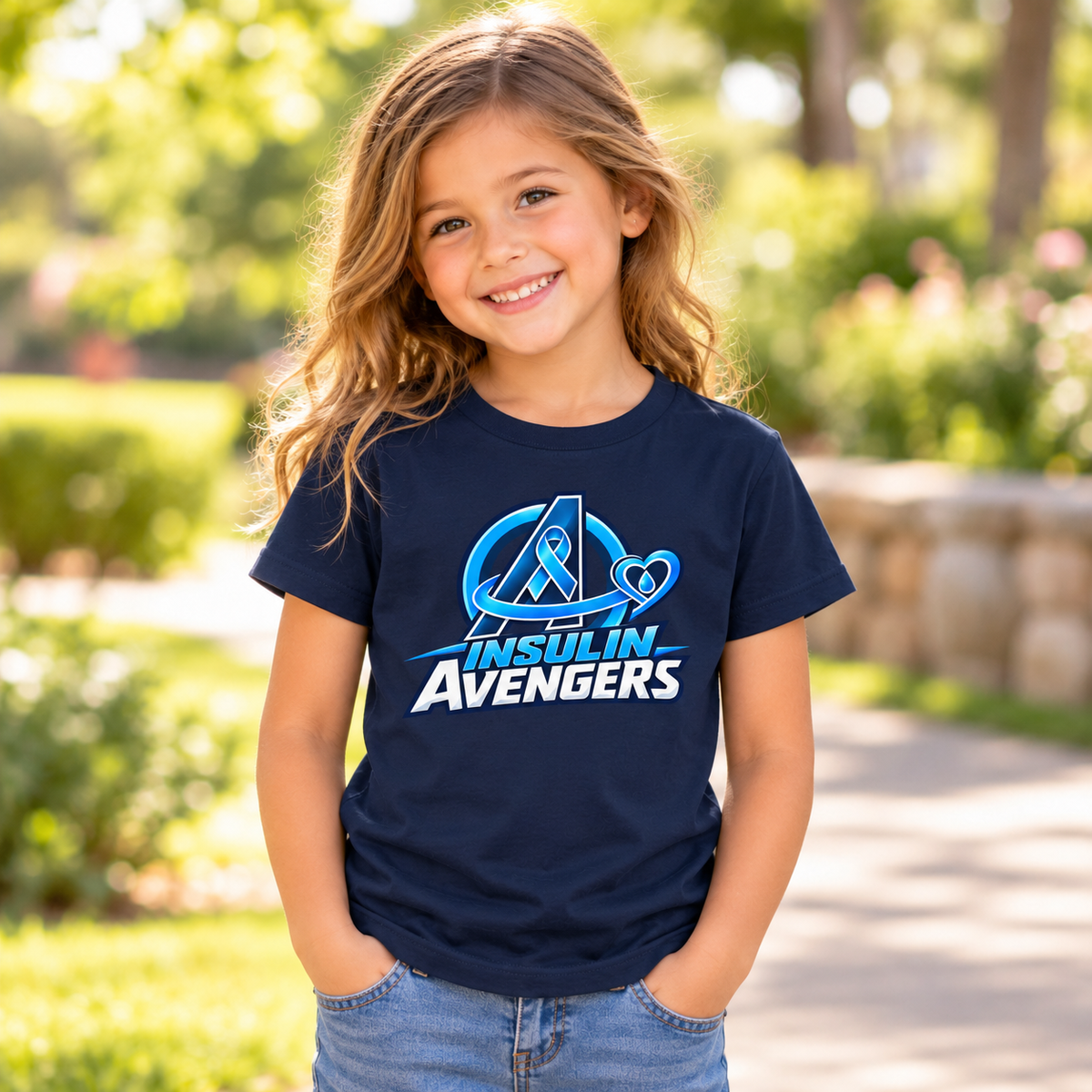 Insulin Avengers Kids' T-Shirt | Type 1 Diabetes Awareness | Unisex - Smith's Tees
