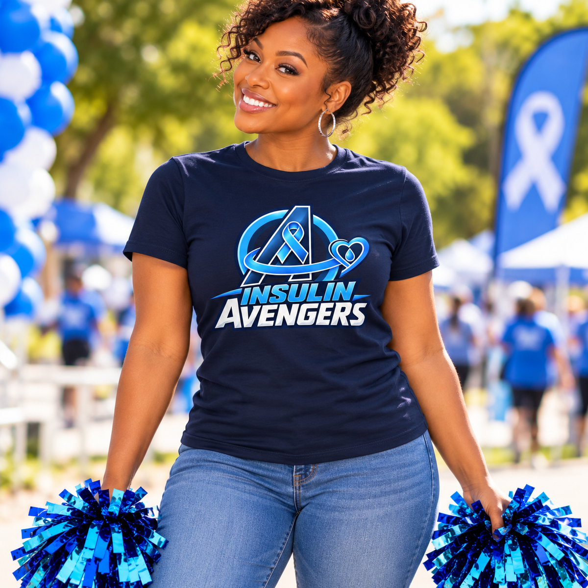Insulin Avengers Women's T-Shirt | Type 1 Diabetes Awareness - Smith's Tees