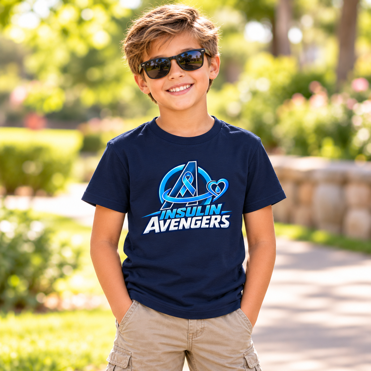 Insulin Avengers Youth T-Shirt | Type 1 Diabetes Warrior | Unisex - Smith's Tees