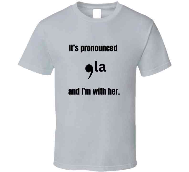 It's Pronounced Kamala and I'm With Her Statement Shirt - Classic Fit - Unisex - Smith's Tees