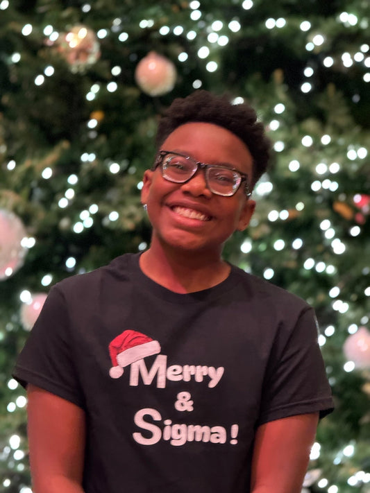 Merry And Sigma! Christmas Statement Shirt - Family Sizes - Smith's Tees