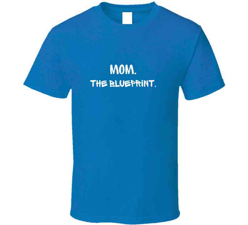 Mom - The Blueprint - Statement Shirt - Womens - Smith's Tees