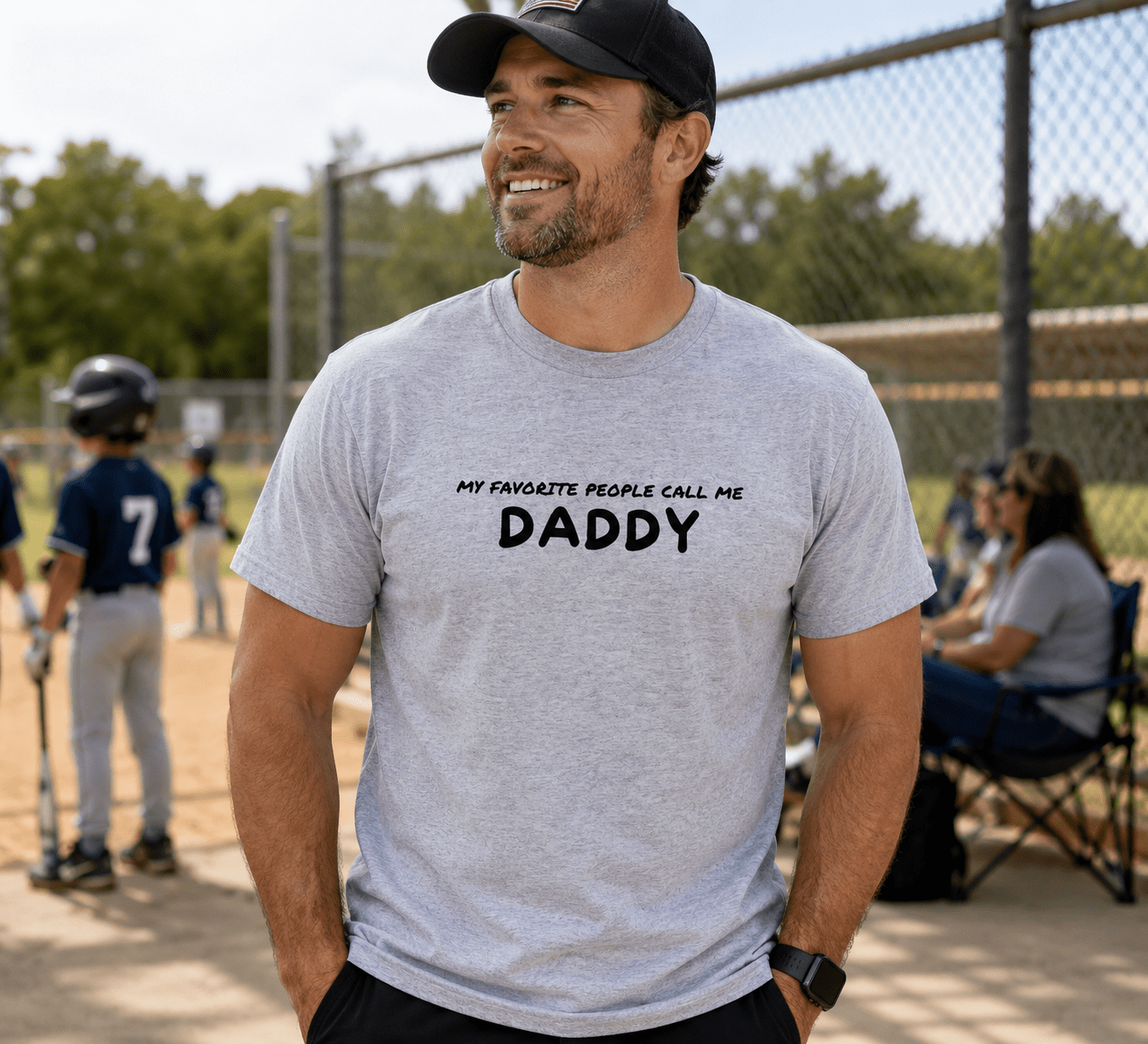 My Favorite People Call Me Daddy - Statement T-Shirt for Fathers | Mens Gift Tee - Smith's Tees