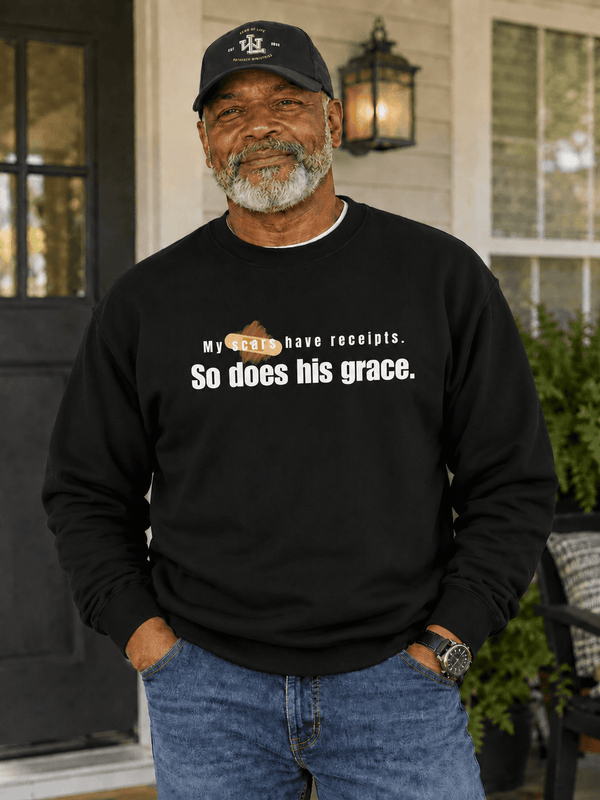 My Scars Have Receipts Sweatshirt - Unisex