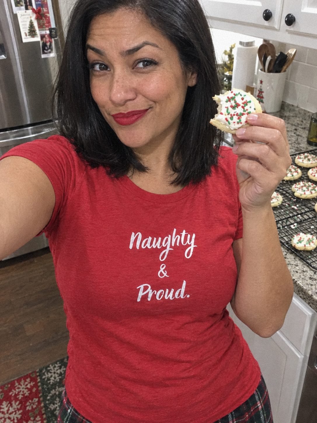 Naughty and Proud - Funny Statement T-Shirt | Christmas Tee | Unisex - Smith's Tees