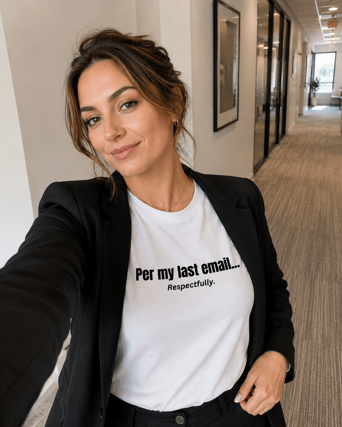Per My Last Email... Respectfully | Funny Office T-Shirt | SmithsTees - Smith's Tees