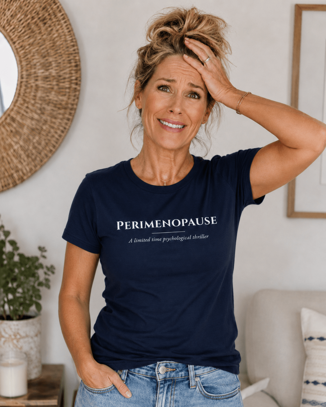 Perimenopause T-Shirt – Funny Women's Statement Tee | A Limited Time Psychological Thriller - Smith's Tees
