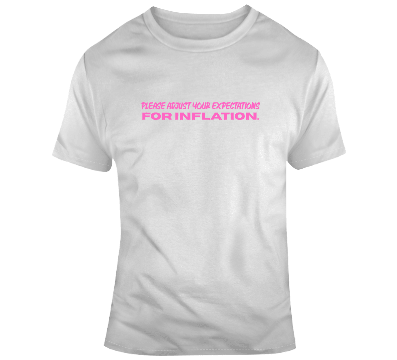 Please Adjust Your Expectations for Inflation T-Shirt | Unisex - Smith's Tees