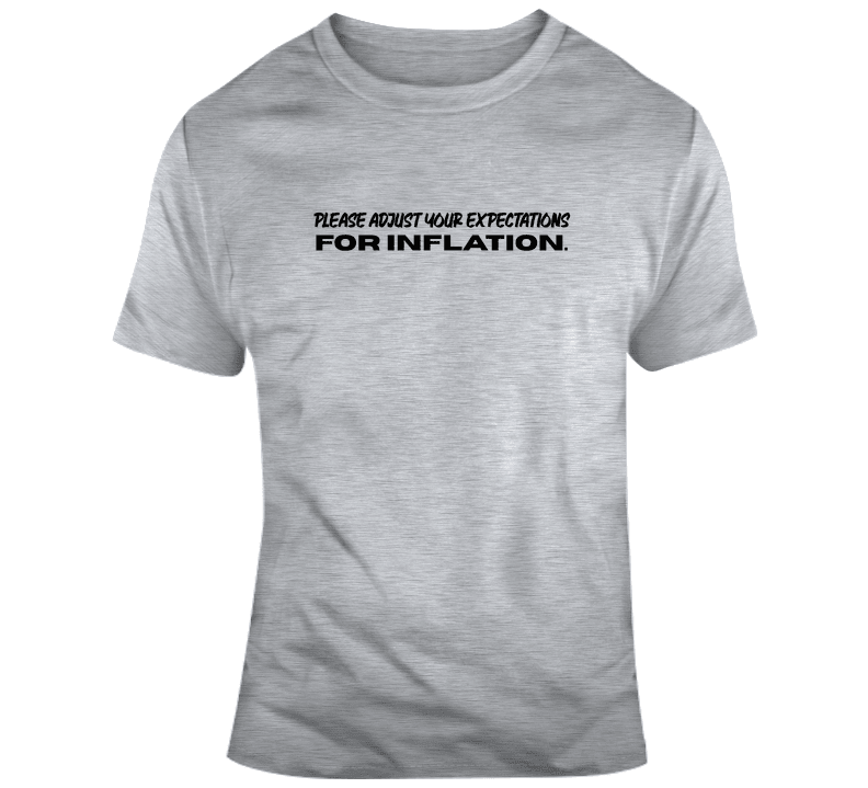 Please Adjust Your Expectations for Inflation T-Shirt | Unisex - Smith's Tees