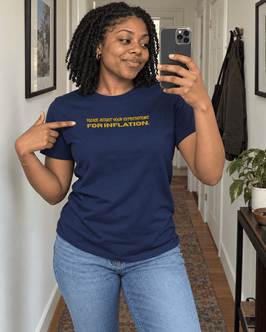 Please Adjust Your Expectations for Inflation T-Shirt | Unisex - Smith's Tees