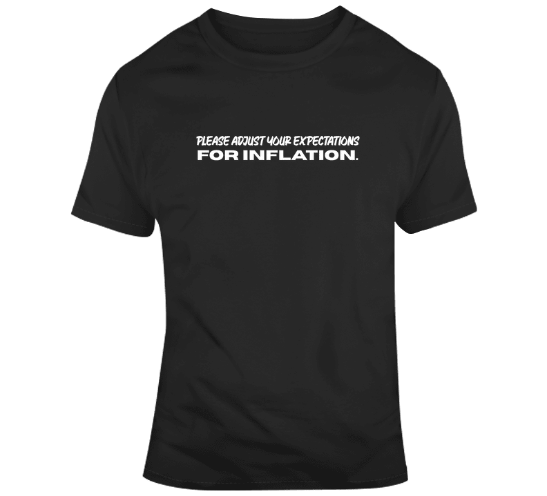Please Adjust Your Expectations for Inflation T-Shirt | Unisex - Smith's Tees