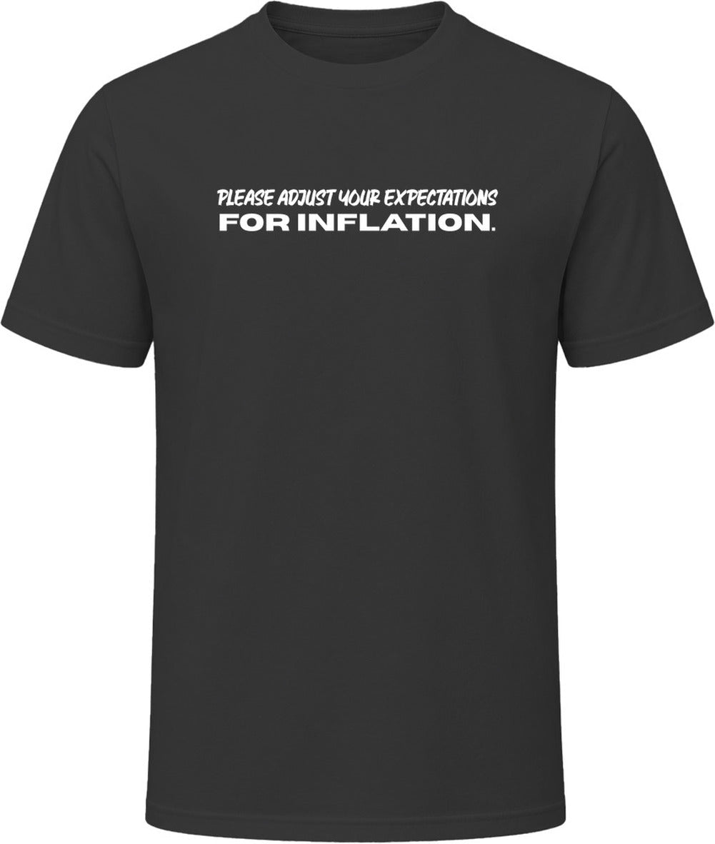 Please Adjust Your Expectations for Inflation T-Shirt | Unisex - Smith's Tees