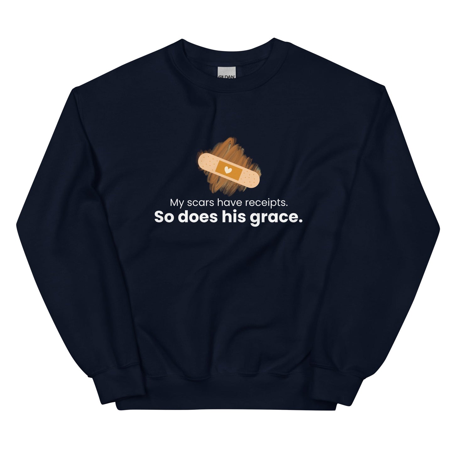 Scars Have Receipts Sweatshirt - Smith's Tees