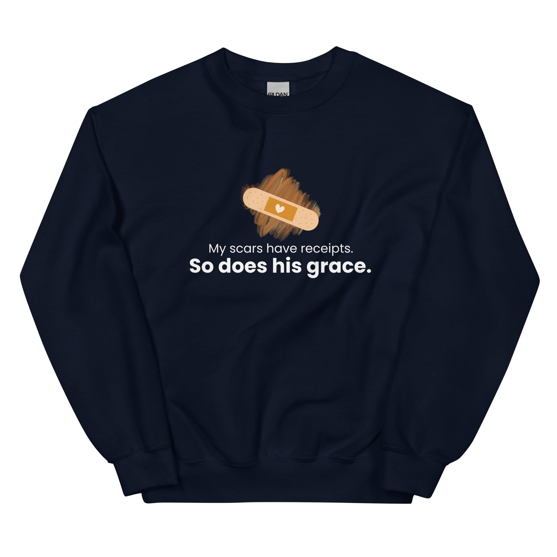 Scars Have Receipts Sweatshirt - Smith's Tees